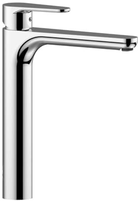 Miscelatore lavabo prolungato alto green paffoni gr081cr senza piletta