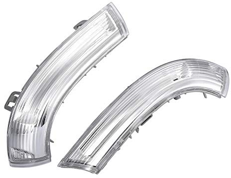 EBTOOLS Cache Clignotant Rétro 6 pour 5 - 1 Paire de Lentilles LED Gauche/Droite - Ampoule et Cache pour Clignotants