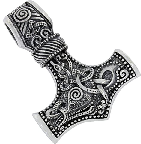 AFP Martillo de Thor Colgante de Plata 925
