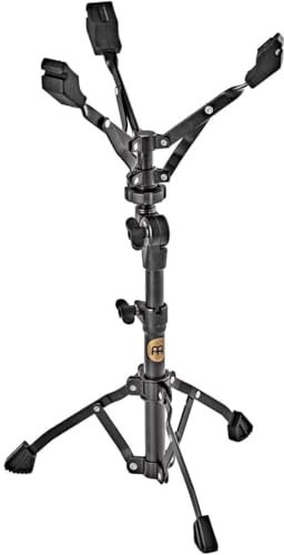 Sonic Energy Handpan Ständer Klein – Zubehör für Handpans und Steel Tongue Drums – Höhenverstellbar bis 27 / 70 cm – Pulverbeschichteter Stahl, schwarz (HPS-S)