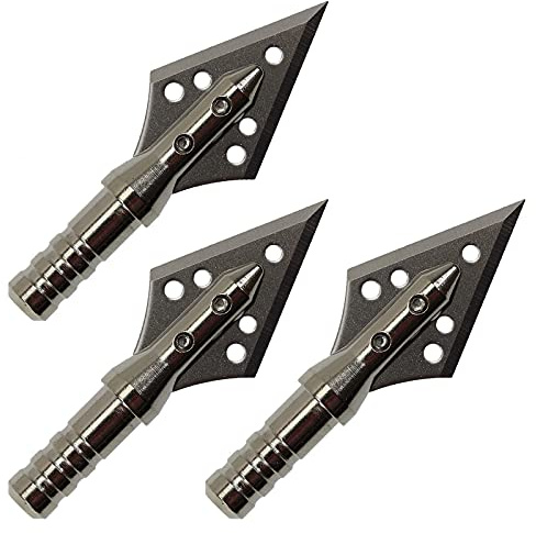 X-Bow FMA Jagdspitze 6.2, Klebespitze, 3er Pack, für Pfeil und Bogen | für Schaft mit einem Innendurchmesser von 6,2 mm / 0,244 Zoll
