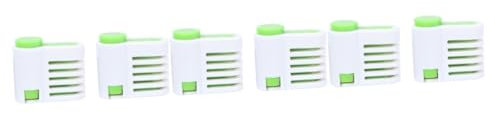 BESTonZON 6pcs Cake Food-Grade Kitchen Tool for Even Slicing of Bread Toast and Sandwiches Space-Saving Design Green