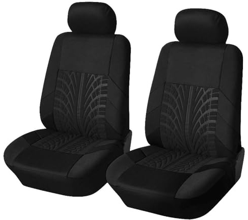 QWEERASS 2PCS Coprisedili Auto, per Nissan NV200 2010-2019 Coperture Sedili per Auto Impermeabile Antiscivolo Compatibile Airbag Laterale,C