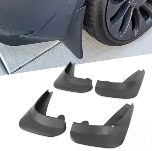 DAYKET 4pcs Auto-Kotflügel Schmutzfänger,Kompatibel mit VW Polo 9N, Autoteile