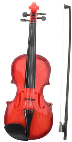 Gogogmee Violon pour Garçon Fille Cordes sans Pile Modèle Réaliste pour Apprentissage Musical Instrument Musical Éveil Robuste et Portable