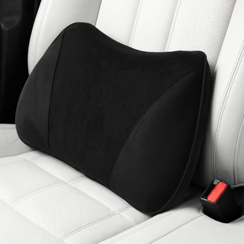 Alaoo Lendenwirbelstützkissen, Lendenstützkissen Auto, Schwarz