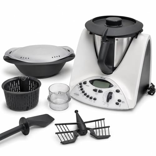 Vorwerk Bimby TM31 ORIGINALE RIGENERATO COME NUOVO – Robot da Cucina 12 in 1 con Display LCD, Bilancia 5g-2kg, Boccale 2L e Varoma – Assistenza e Garanzia
