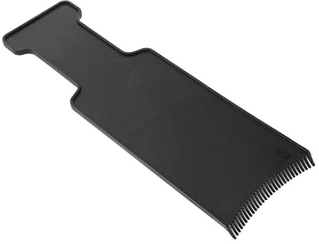 Profi Strähnenkelle Strähnenbrett Färbekelle, Arbeitshilfe für Farbe Strähnchen und Blondierung, Schwarz M