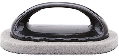 Ogquaton Cepillo de Esponja con Mango, baño en casa, Cocina, Estropajo, Limpieza del Polvo para Pisos, Negro Duradero y práctico