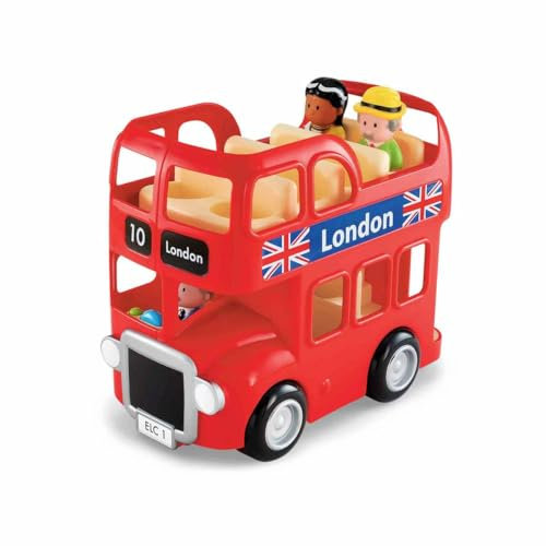 Happyland London Bus Playset For Children From 2 To 5 Years Double Decker Bus Toddler Bus Toy Toy Bus London Bus Toy Early Learning Centre Happy Land Happyland Figures Double Decker Bus Toy Toddler