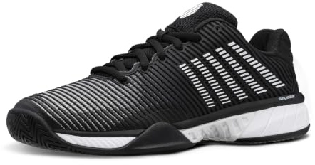 K-Swiss Hypercourt Express 2 tennissko för män, Svart/vit/hög, 8H