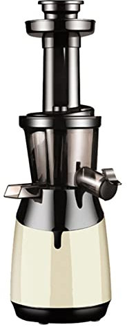 Slow Masticating Juicer Extractor Compact Cold Press Juicer Machine with Reverse Function High Nutrient Fresh Vegetable and Fruit Juice Extractor Ease to Clean (Color : Gold A)