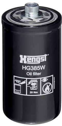 HENGST - Ölfilter HG385W - Getriebe-Anschraubfilter für Getriebe-Öl in Schalt- oder Automatikgetriebe – Getriebeölfilter für effiziente Ölfiltration mit hoher Schmutzaufnahmefähigkeit