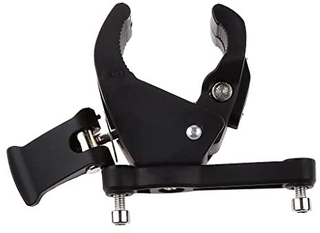 Tiuimk Universal Bike Water Bottle Cage Adapter for Seat Post and Handlebars, Black