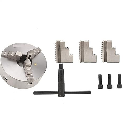 130 mm 5 Zoll 3 Backen selbstzentrierendes Drehfutter K11-130 Metall-Scrollfutter for CNC-Bohr- und Fräsmaschinen