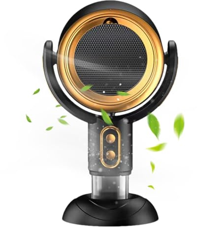 KERALI Campana Extractora Portátil, Ventilador Eléctrico de Mesa, Campana Extractora con 2 Velocidades de Viento, Montaje en Suelo, Portátil, Pequeño, Ideal para Cocinas Pequeñas