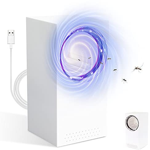 Insektenvernichter Elektrisch, bubbacare Moskitolampe Elektrisches mit UV-Licht, USB Lampe, Moskitofalle Bug Zapper ziehen Fliegende Insekten für Innen- und Außenbereich