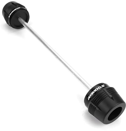 ZESIDIMO Per R1300GS 2023 2024 R 1300 R1300 GS R 1300GS Accessori moto Tamponi Forcella Asse Ruota Anteriore Protezione Antiurto (Nero)