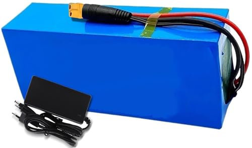 Batterie Au Lithium 48 V 10 Ah 15 Ah 20 Ah 25 Ah 30 Ah pour Vélo Électrique Batterie Au Lithium-ION 48 V pour Vélo Électrique avec Prise pour Moteur 200 W 500 W 800 W 1000 W 48V 20AH,XT60