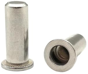 Blindniet aus Edelstahl mit auslaufsicheren Einsätzen, Mutter mit geschlossenem Ende, M3, M4, M5, M6, M8, M10, Flachkopfniete, hermetisch wasserdicht versiegelt, 304PTGS(M6-23.5 (5pcs))