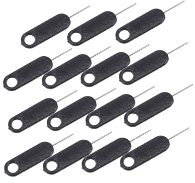 SOIMISS 15pièces Outil Extraction De Carte Sim Aiguilles Extraction De Carte Sim pour Téléphone Et Tablettes Extracteur Pratique pour Porte-clés