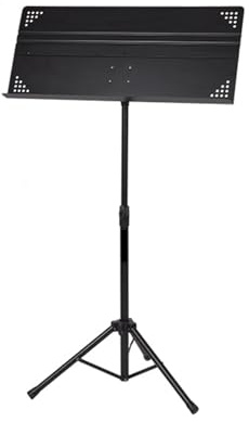 Atril elevable, tablero extragrande, ideal for directores de orquesta y actuaciones en directo.