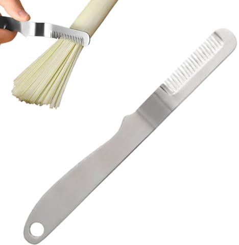 Affettacipolle Verdi,Utensili da Cucina Taglienti Manuali - Affettatrice per Ravanelli e Verdure da Cucina,Per Ristorante Campeggio Picnic Preparazione Dei Pasti Festa E Per Scalogno Cetriolo