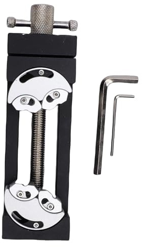 Generic Mini étau Compact étau D'établi pour la Fabrication de Modèles de Travail du Bois avec clé en L pour les Amateurs de Bricolage, les Projets Industriels, les Travaux de Maintenance (Pince à