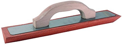 Frattone Gomma Spugna Angolare Supporto In Alluminio, Manico In Legno.