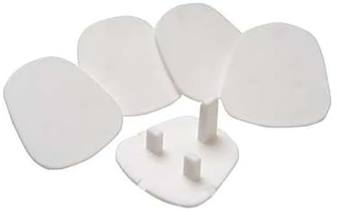 The Home Fusion Company 8pc Safety Plug Socket Covers Baby Child Safe Electric Essential House Prepared