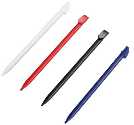 Xahpower Stylet pour 3DS XL, Lot de 4 Stylet Tactile Remplacement Compatible avec Nintendo 3DS XL