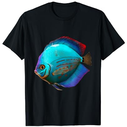 Discus Fish Cichlid Aquarist Aquaristic Enthusiasts Fish T-Shirt