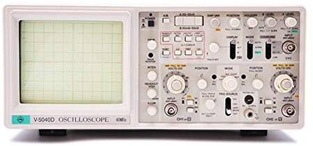 V-5040D Oscilloscope analogique à trois pistes, six voies, lecture différée Oscilloscope à lecture numérique 40 MHz (Size : 220V)