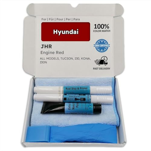Genuine Colors Lackstift Engine RED JHR für Hyundai Rot Tucson I30 KONA I30N