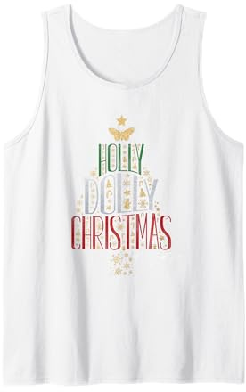 Dolly Parton Holly Dolly Christmas Tank Top