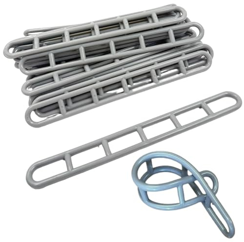 HowseHold Échelles pour Auvent de Caravane (Lot de 30) Sangles de Tension pour Auvent Extra Résistantes aux Fortes Tempêtes/Vents - en Caoutchouc Flexible et Résistant