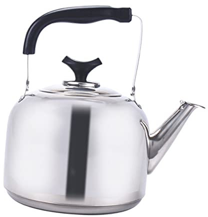 1pc Pot cuisinière gaz chauffage intérieur sifflement thé Camping cuisinière à gaz cuisinière extérieure batterie de cuisine extérieure chauffe-gaz intérieur chaudière à eau métal acier inoxydable