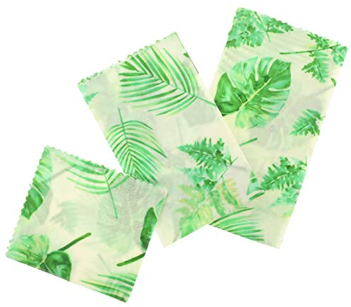 TOPBATHY 9 Stk Bienenwachspapier Pommes-Wraps Packpapier aus Bienenwachs für Lebensmittel frischhaltefolie klarsichtfolie Pommes frittes Geschenkpapier Lebensmittel Bienenwachstücher Brot