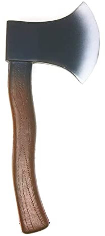 Squequeteen Lumberjack Costume Prop Touet - Look Wood Look Hache Axe Props pour fête - 1 pièce.