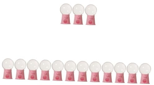 OKUMEYR 5 Sätze Kaugummiautomaten Für Kinder Kunststoff Mini-kaugummiautomat Spielzeug Für Jungen Und Mädchen Süßigkeitenspender Kreativität Und Koordination 3 Stück * 5