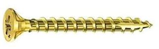 Vis rocket vybac pozidriv tête fraisée 6x120mm, 50 pièces.