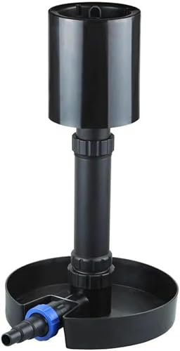 Skimmer flotante para estanque y piscina, limpiador eficiente de superficies para hojas y escombros, ideal para el mantenimiento de superficies de agua de hasta 40 m2