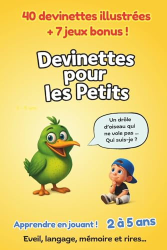 Devinettes pour les Petits: Casse-Têtes Rigolos pour Petits Coquins