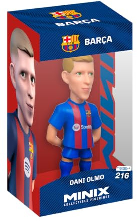 MINIX – Fotboll stjärnor #216 – FC Barcelone – Olmo – samlarfigur 12 cm