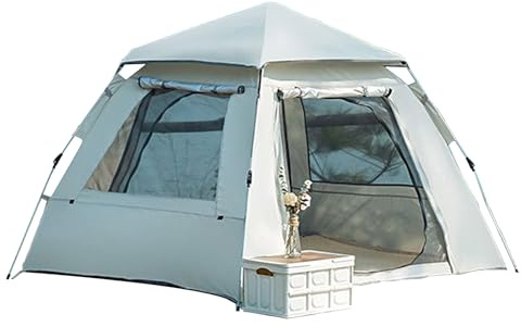 Tienda De Campaña - 2-3 Personas Resistente Al Agua Y Plegable | Tienda con Apertura Automática De Exterior | para Picnic Senderismo Adultos Adolescentes Parejas Amigos