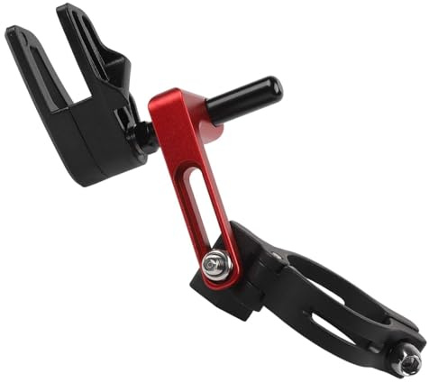 Homeponnew Umwerfer-Kettenführung für Mountainbikes und Rennräder, 31,8 mm, 34,9 mm, Legierung, CNC 6061-T6 mit Stahleinspritzungs-Kettenstabilisator, kompatibel mit Gravel für