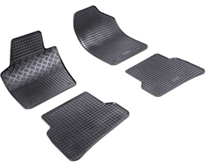 ilTappetoAuto by Fabbri 3 - 902730 - Maßgeschneiderte Automatten aus Geruchlosem und Rutschfestem Gummi Kompatibel mit Ibiza 6J, Fabia III NJ, Polo 6R und 6C