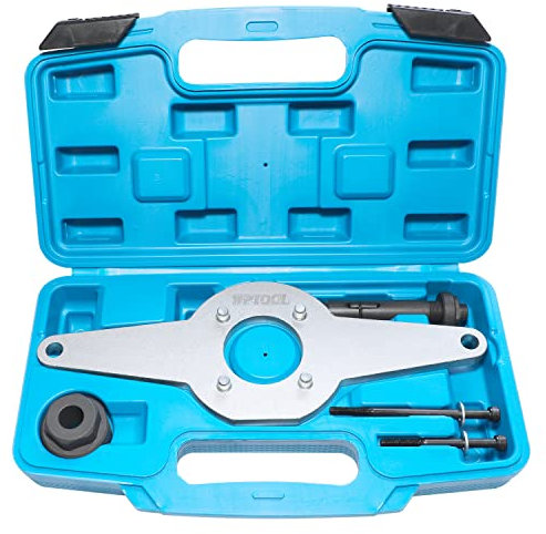 DPTOOL Strumento di Tenuta dell'ammortizzatore, di Vibrazioni Ammortizzatore di rimozione della puleggia dell'albero Motore per Skoda VW 1.8 2.0 4V TFSi EA888 Gruppo smorzatore T10531