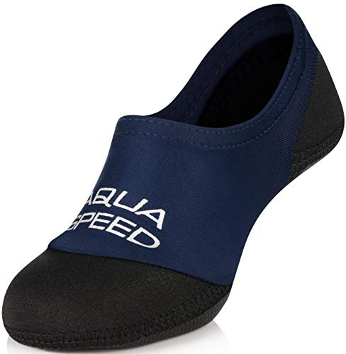 Aqua Speed Neoprensocken Kinder Erwachsene | Schwimmsocken Damen & Herren | Neopren Badesocken für Mädchen Jungen | Aqua Socken | Strandsocken | Swim Socks Kids | Water Socks | Gr. 20-45