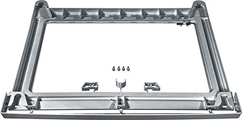 Siemens Verbindungssatz Zwischenbaurahmen mit Auszug WZ2741X | Praktischer ausziehbarer Tisch für Wäsche, sichere Stapelmontage der Geräte zur Säule, extrem langlebig